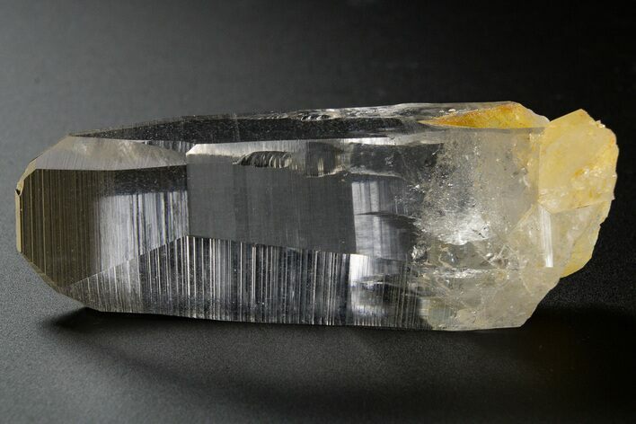 Striated Colombian Quartz Crystal - Peña Blanca Mine #330446
